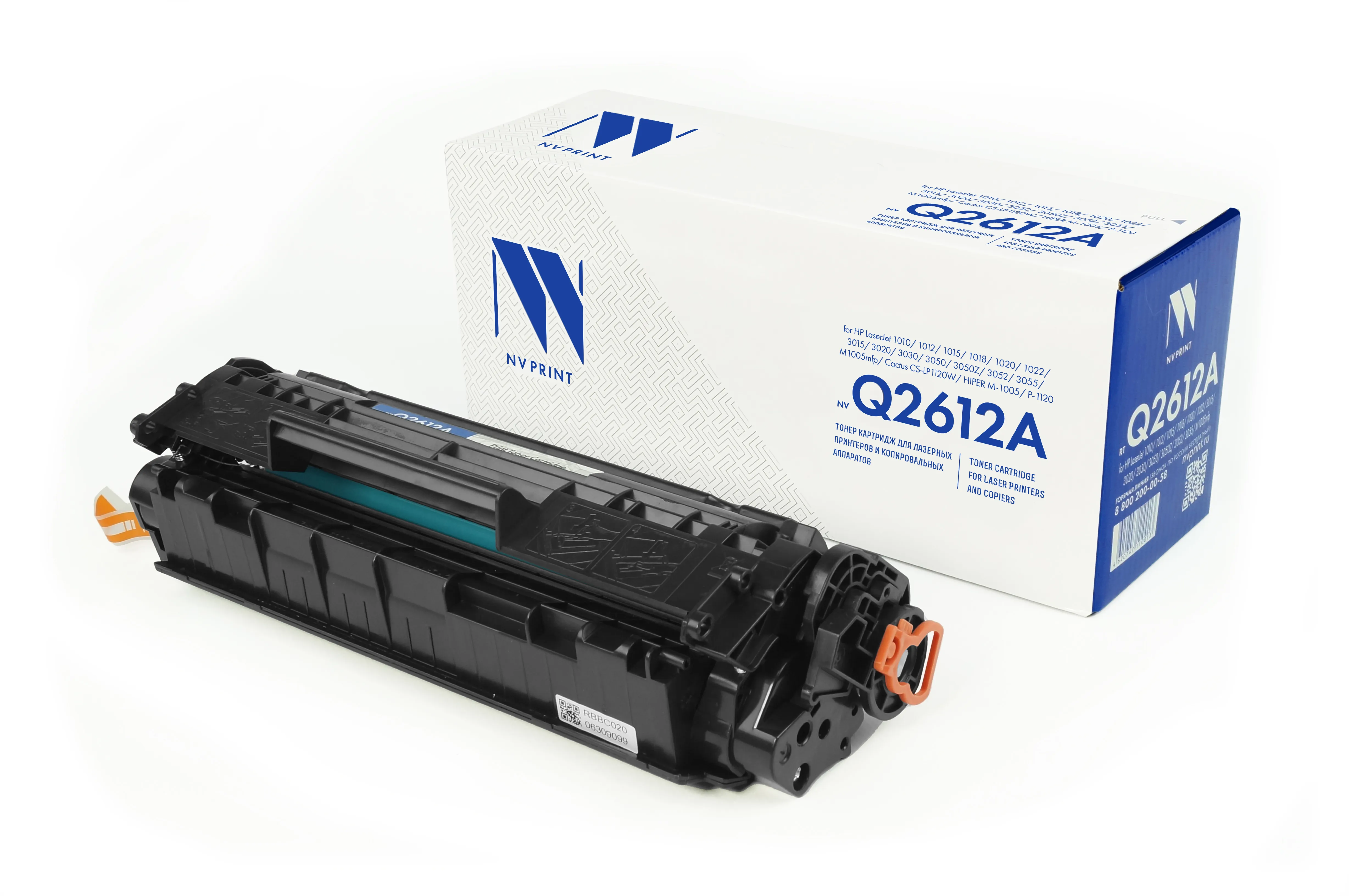 Картридж совм. NV Print Q2612A (№12A) черный для HP LJ 1010/1012/1015/1018/1020/1022/3015/ (2000стр.) (ПОД ЗАКАЗ)