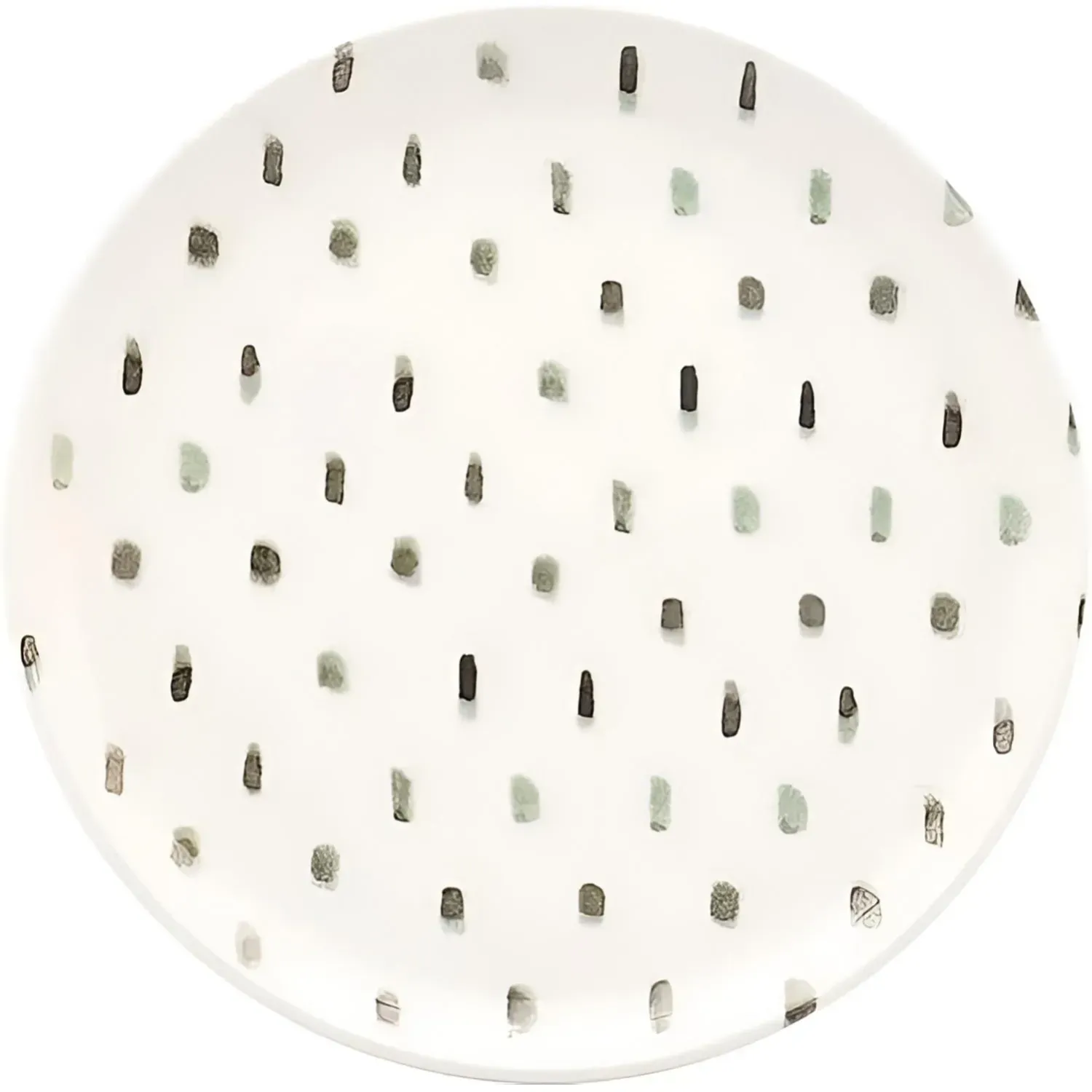 Тарелка мелкая FLAT Shape SAMAMBAIA 20см Oxford 136233, AO03-1C01