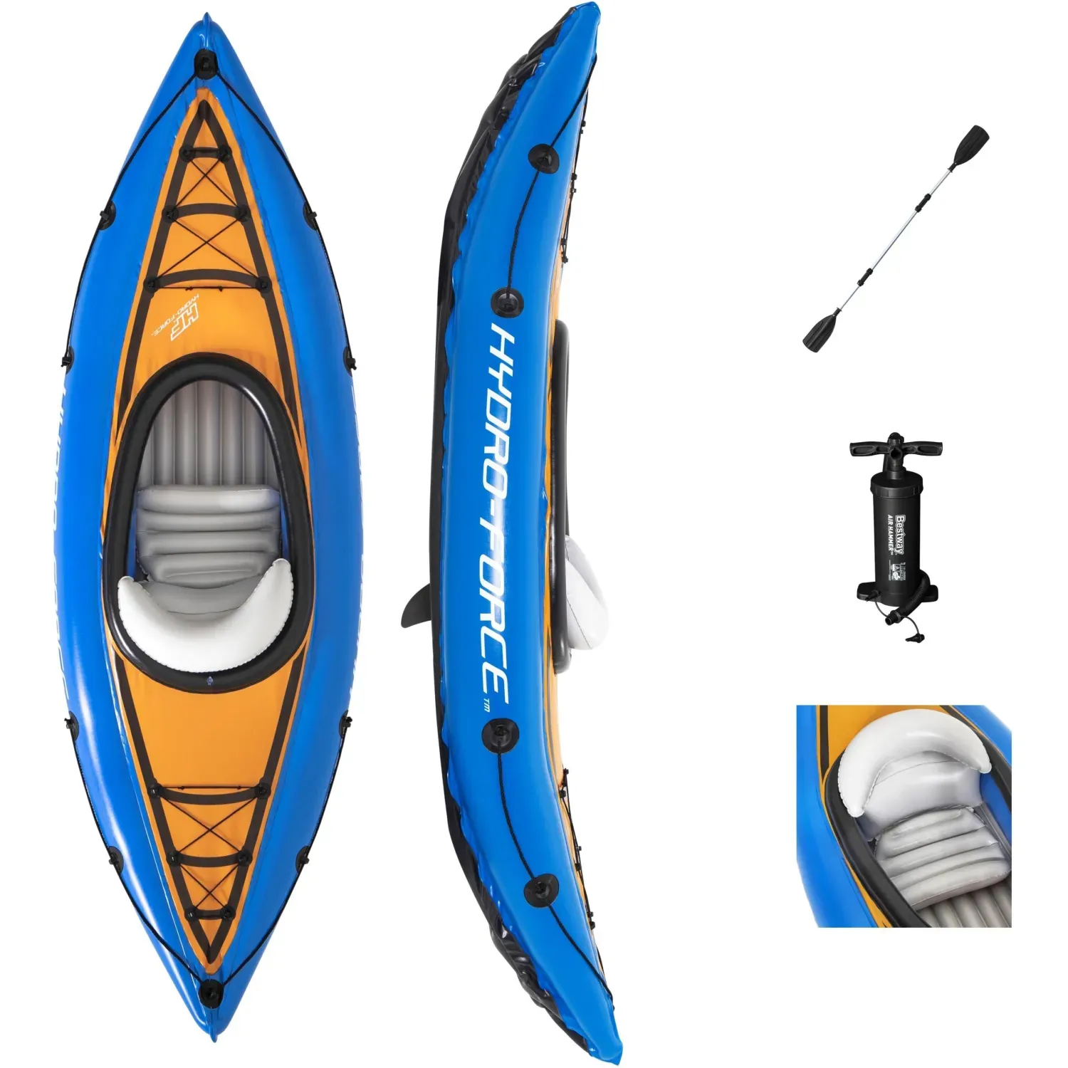 Лодка надувная Cove Champion 275х81см, Bestway 65115, 008995