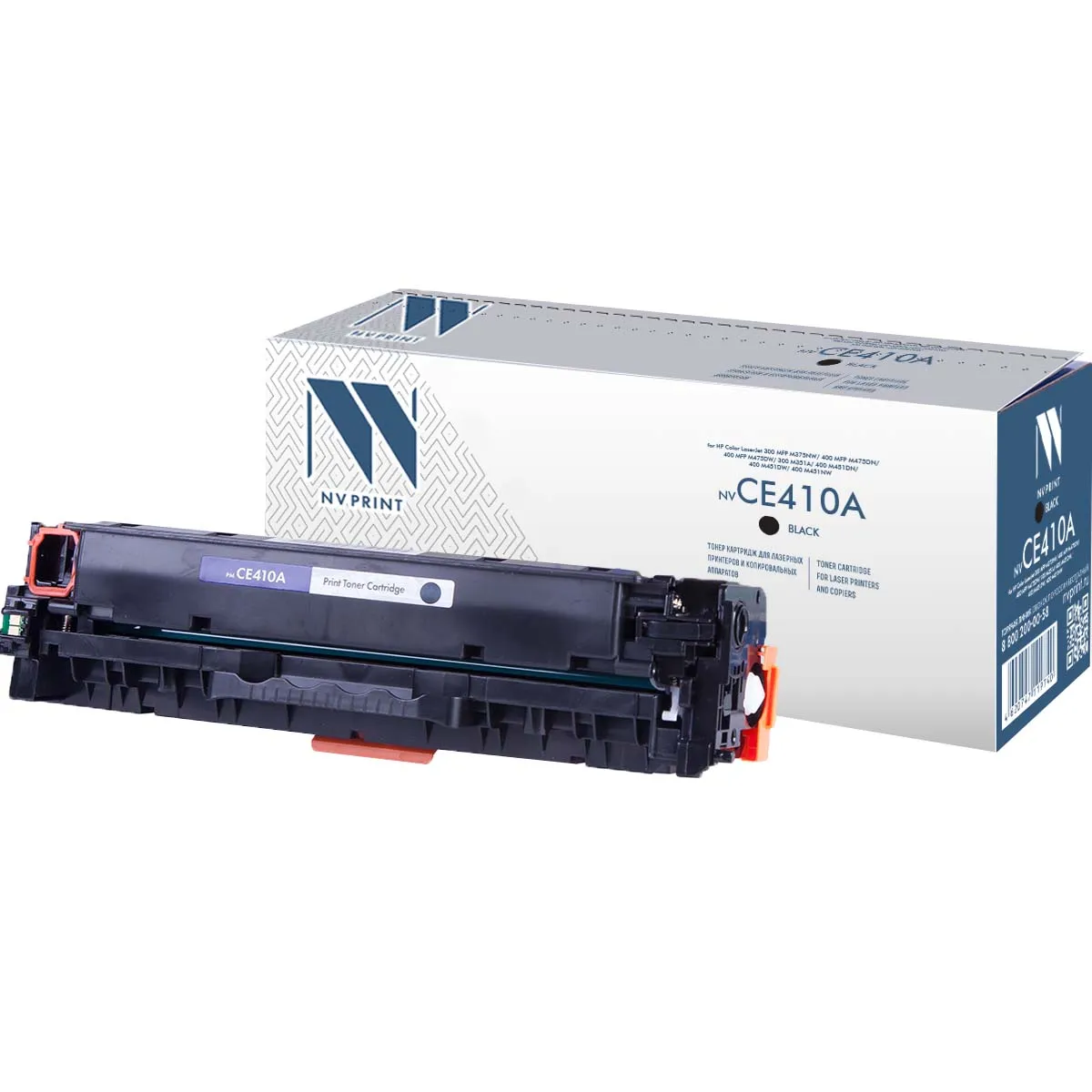 Картридж совм. NV Print CE410A (№305A) черный для HP Color LJ Pro M351/M375/M451/M475 (2200стр.) (ПОД ЗАКАЗ)