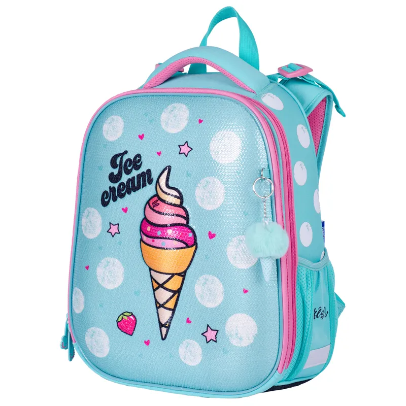 Ранец Berlingo Expert "Tasty ice cream" 37*28*16 см, 2 отделения, 2 кармана, анатомическая спинка