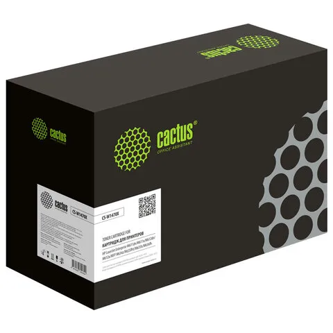Картридж лазерный CACTUS (CS-W1470X) для HP LJ M611dn/M612dn/M634dn/M635fht/h/M636fh, ресурс 25200 стр.