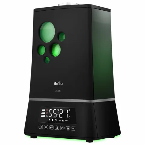 Увлажнитель воздуха BALLU UHB-1500, объем бака 7,5л, 110Вт, гигростат, черный, НС-1172321