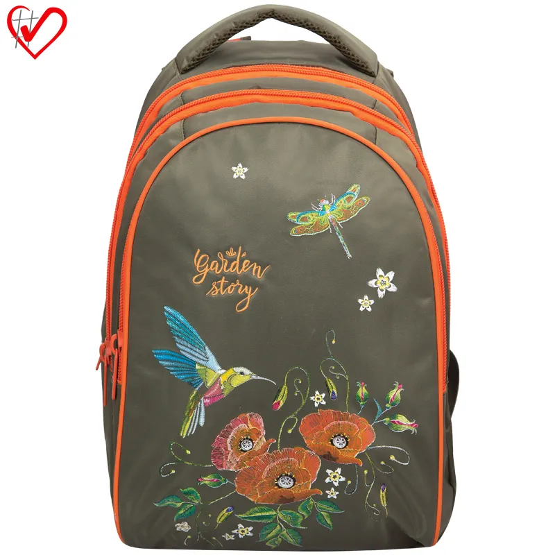 Рюкзак Berlingo Style "Garden story" 42*30*20см, 3 отделения, 1 карман, эргономичная спинка
