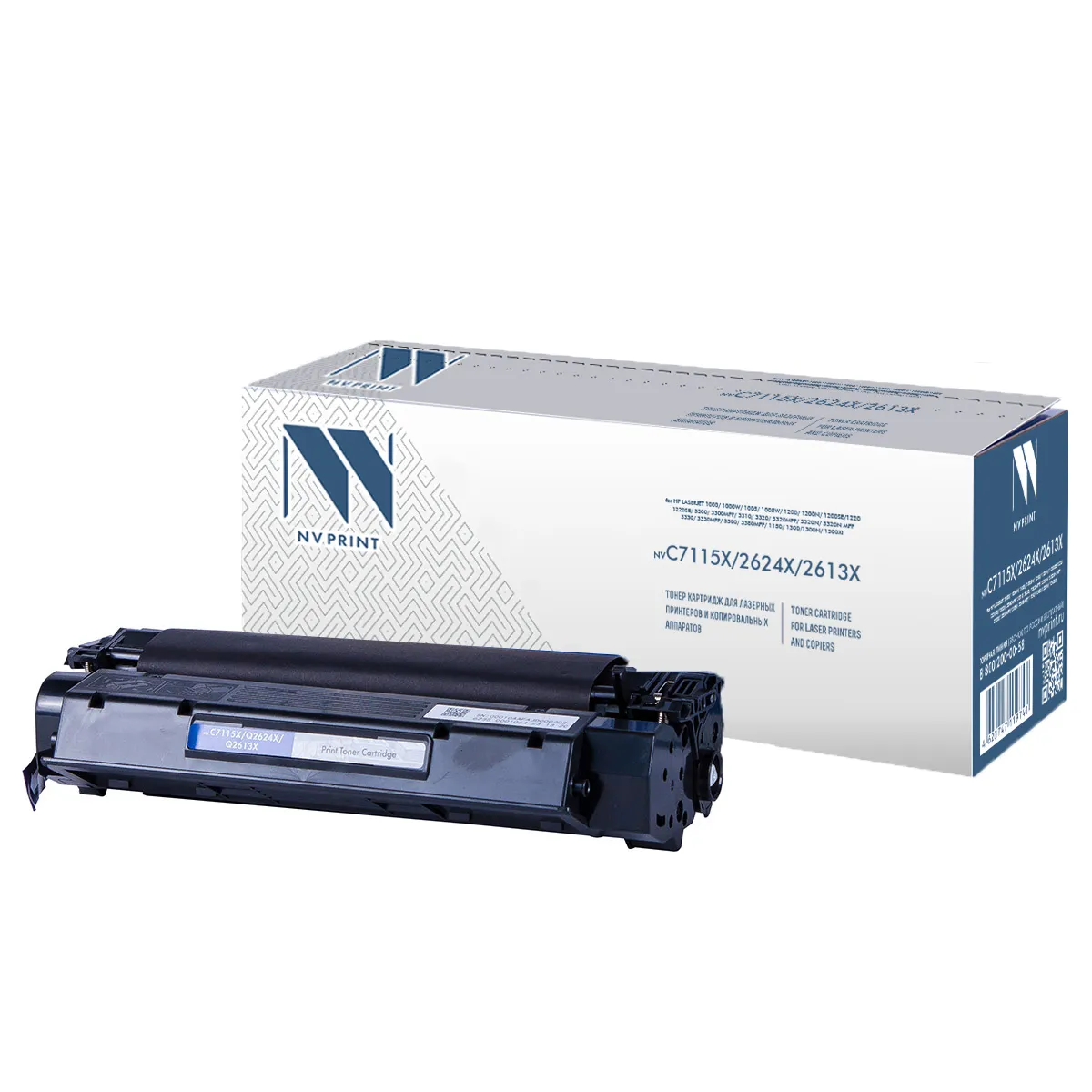 Картридж совм. NV Print C7115X/Q2624X/Q2613X черный для HP LJ 1000/1200/1150 (3500стр.) (ПОД ЗАКАЗ)