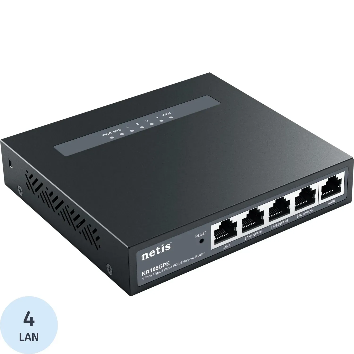 Маршрутизатор Netis NR105GPE PoE
