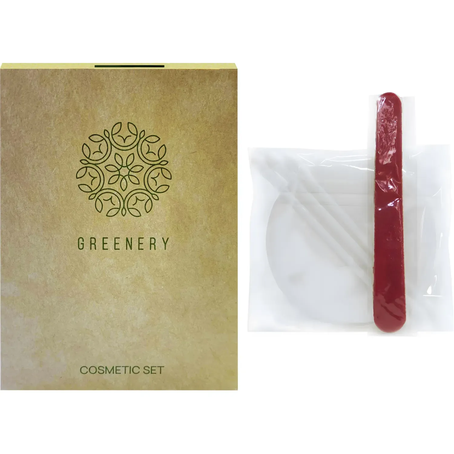 Набор косметический GREENERY ,картон,300шт