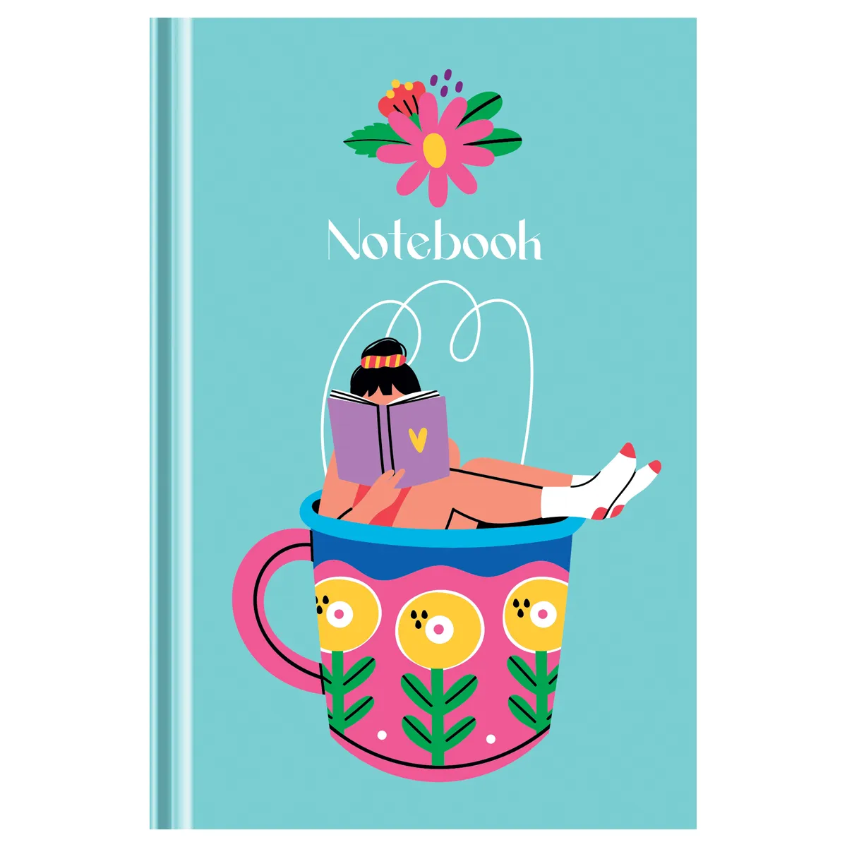 Записная книжка А6 64л. BG "Take it easy", матовая ламинация, блок-еженедельник