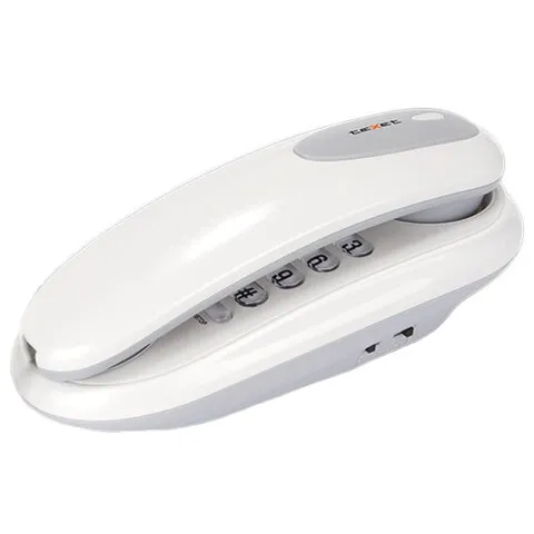 Телефон TEXET TX-236, тональный/импульсный режим, повтор, серый, 125840