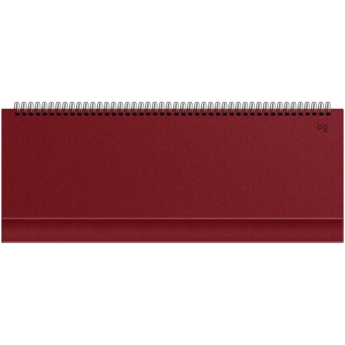 Планинг недатированный, 56л., 330*130мм, балакрон, BG "Ariane. Dark red"