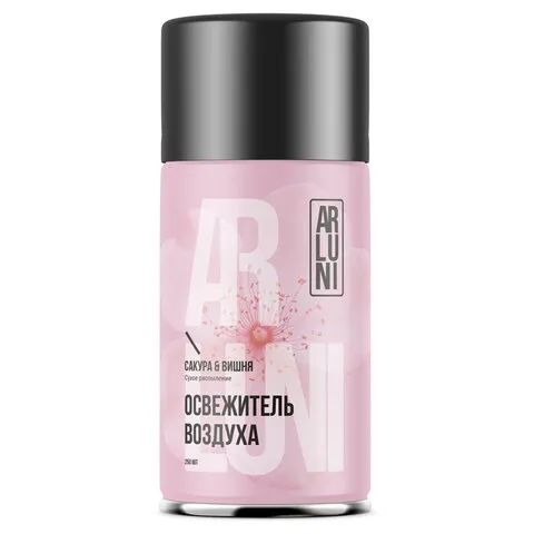 Сменный баллон 250мл ARLUNI "Сакура и вишня", для автомат. освежителей, универсальный