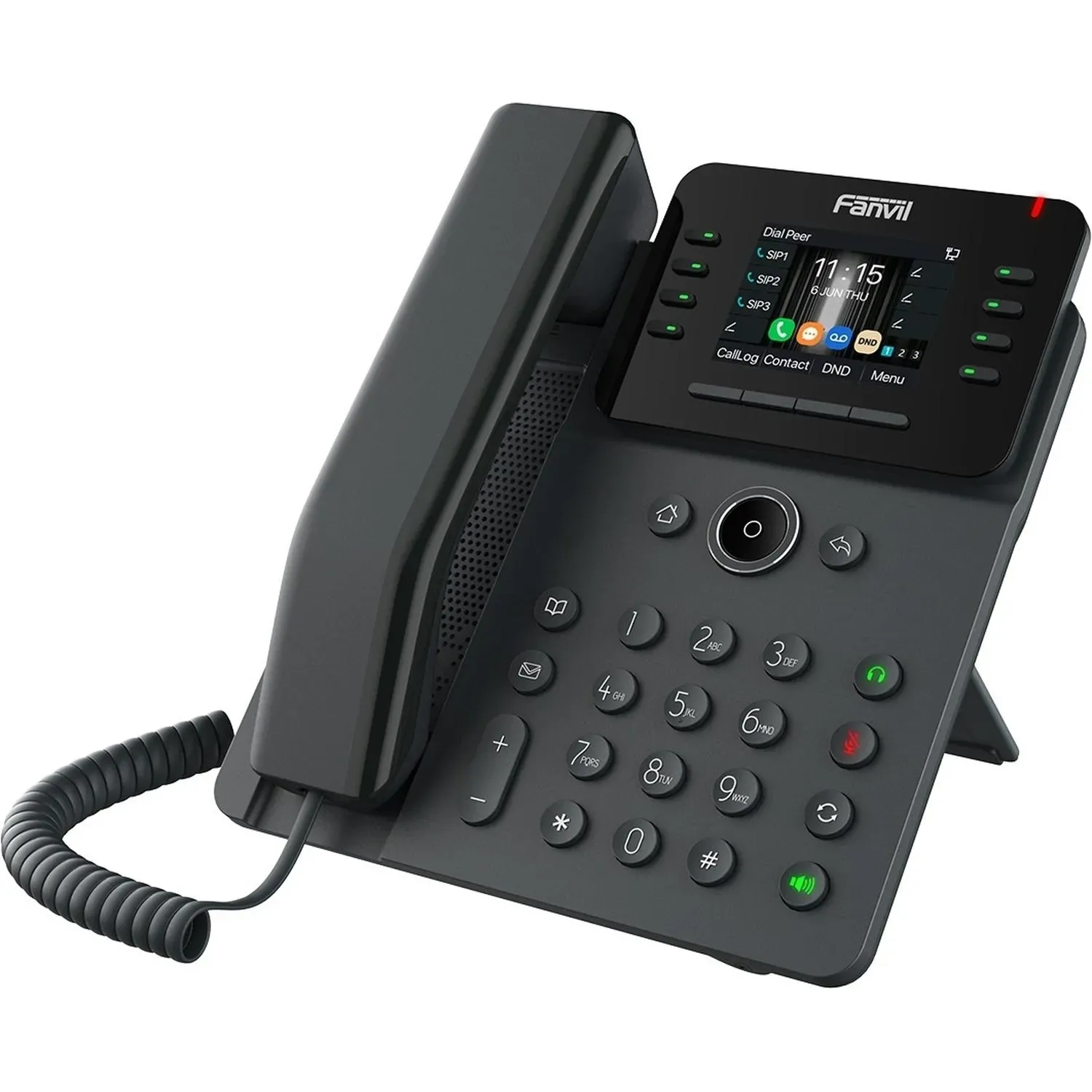 IP-телефон Fanvil V62W,HD voice, 8 SIP,2.8 Inch,Opus+IPV6,21 DSS,WIFI,PSU