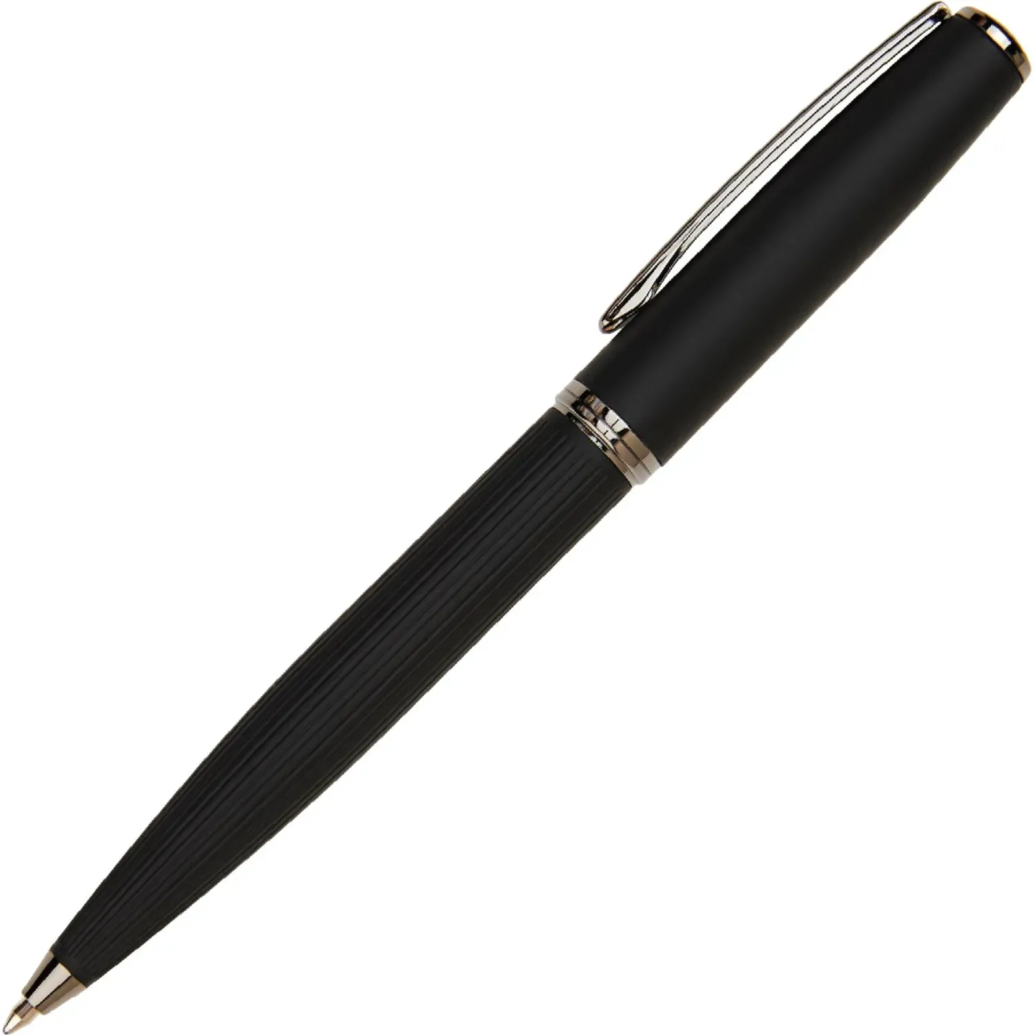 Ручка шариковая  SIDNEY 0.7мм,син,корп.черн/футляр черный, 20-0360/09