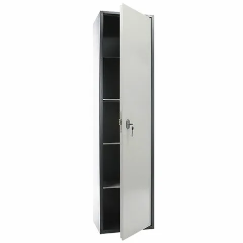 Шкаф металлический для документов AIKO "SL-185" ГРАФИТ, 1800х460х340 мм; 45 кг, S10799180502