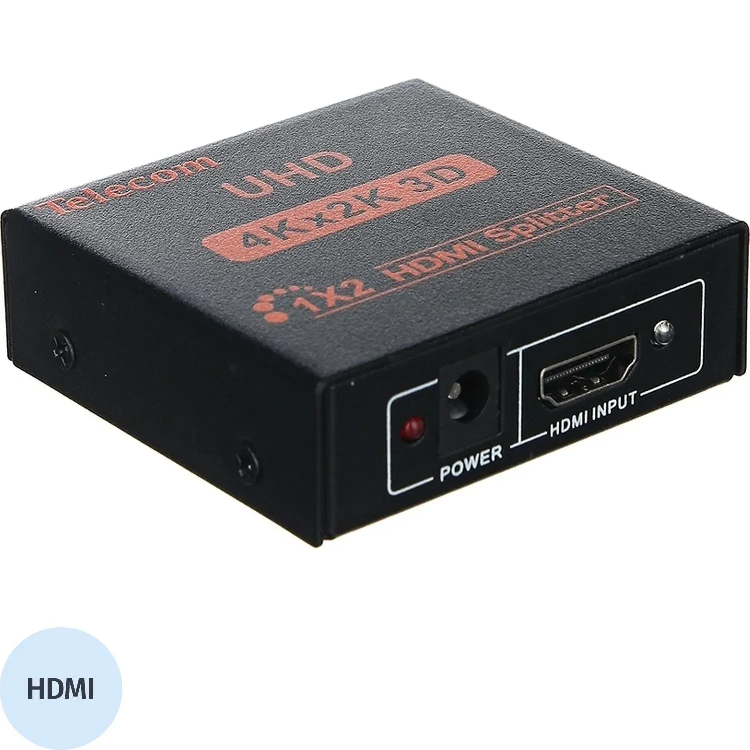 Разветвитель HDMI 1=>2 4k@30 HZ Telecom <TTS7000