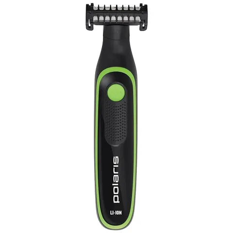 Триммер для бороды POLARIS PHC 0303RB, 3 насадки, длина 0.2-5 мм, беспроводной, черны