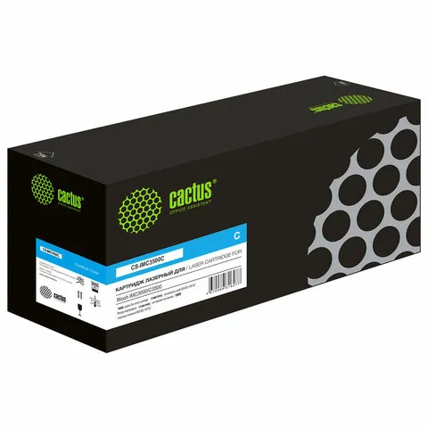 Картридж лазерный CACTUS (CS-IMC3500C)  для Ricoh IMC3000/C3500 голубой, ресурс 19000 стр.