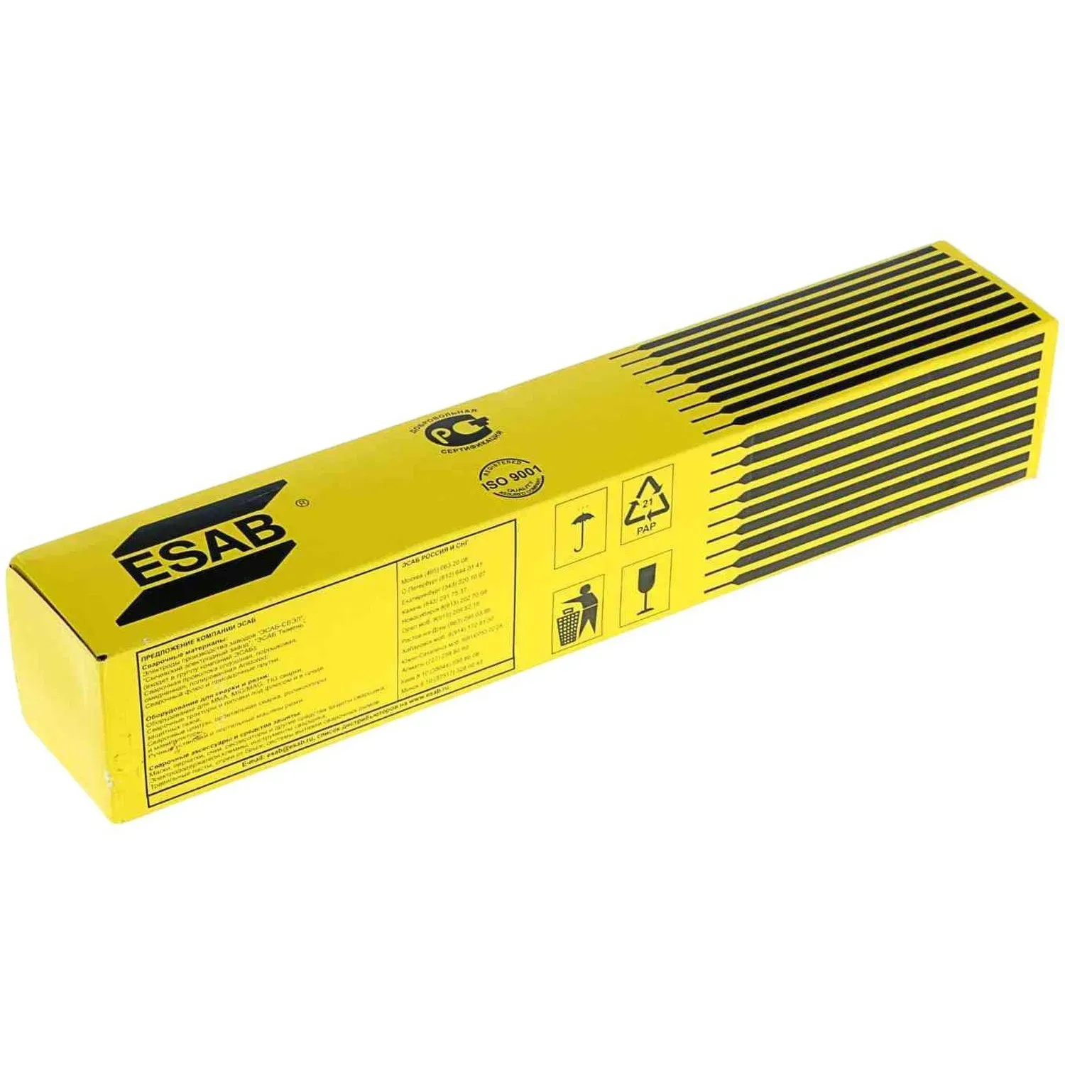 Электроды ESAB OK 46.00 3,0x350 (2,5кг) 4600303WE2