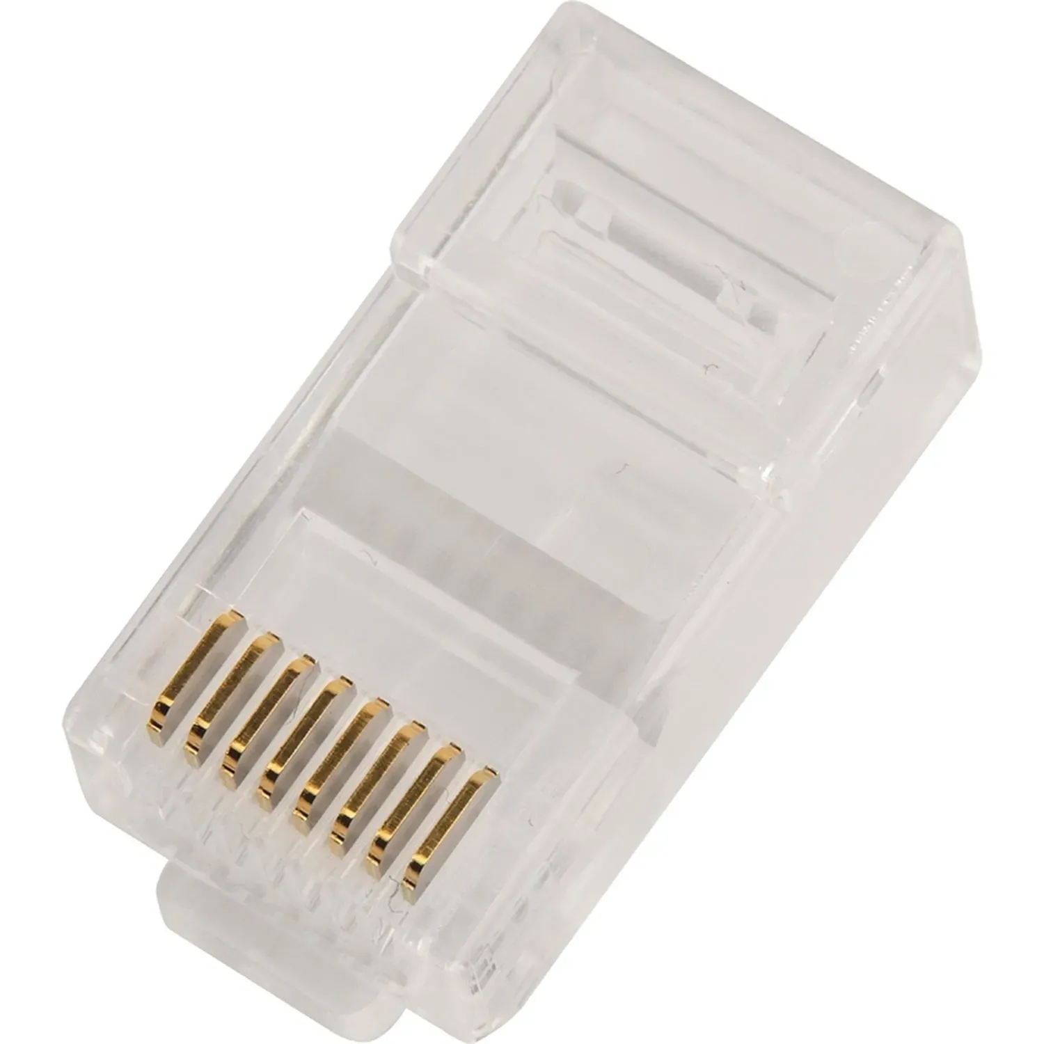 Коннектор LANMASTER LAN-EZ45-8P8C/U6-100 универсальный, 50 микрон,100шт/уп