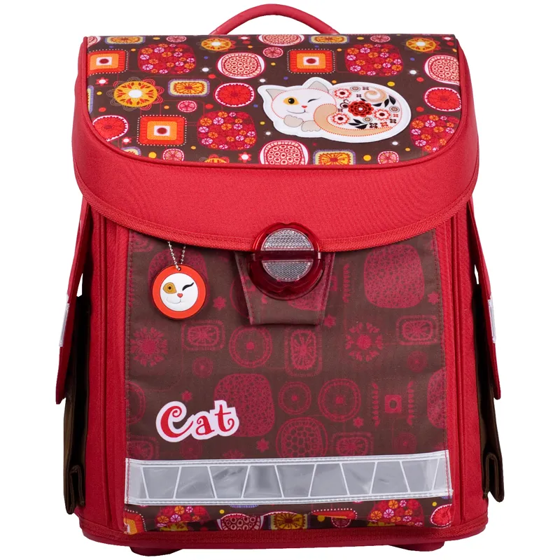Ранец Hatber Premium "Cat" 36*30*16см, 2 отделения, 2 кармана, анатомическая спинка