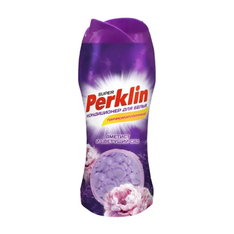 Кондиционер (концентрат) для белья, в гранулах, 250 г, PERKLIN SUPER "Аметист и цветущий сад", 609820