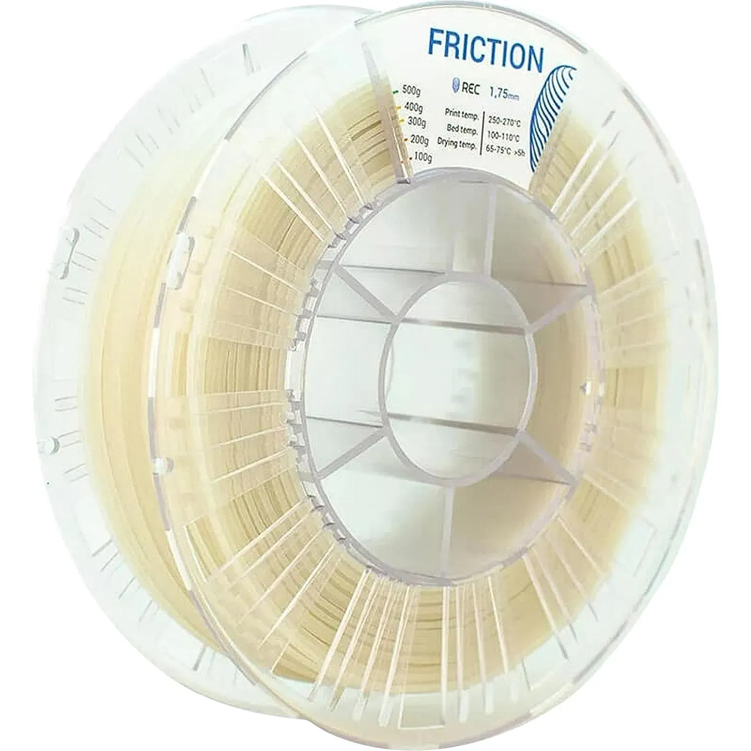 Пластик REC FRICTION пластик 1.75мм натуральный 500г