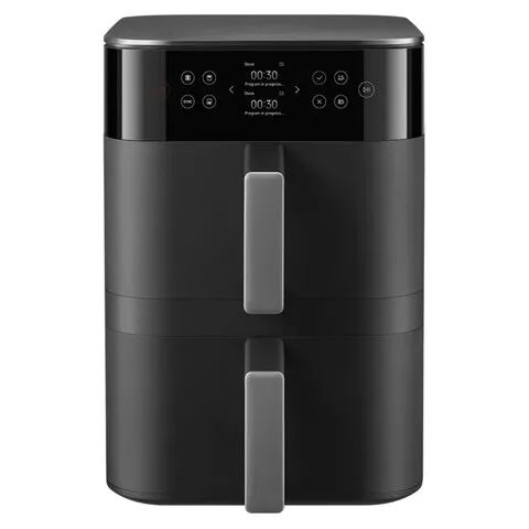 Аэрогриль Xiaomi Smart Double Stack Air Fryer 12л, 2800Вт, 12 л, 14 программ, таймер, электронное уп, BHR0883EU
