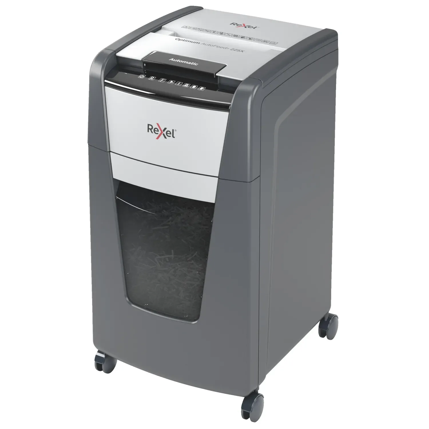 Шредер (уничтожитель) Rexel Optimum AutoFeed+ 225X 4ур.секр.,225лист,60л
