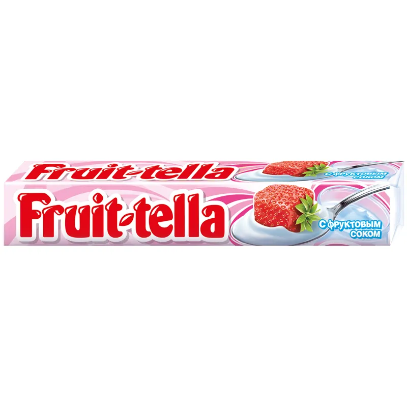 Жевательная конфета  Fruittella "Клубничный йогурт", 41г