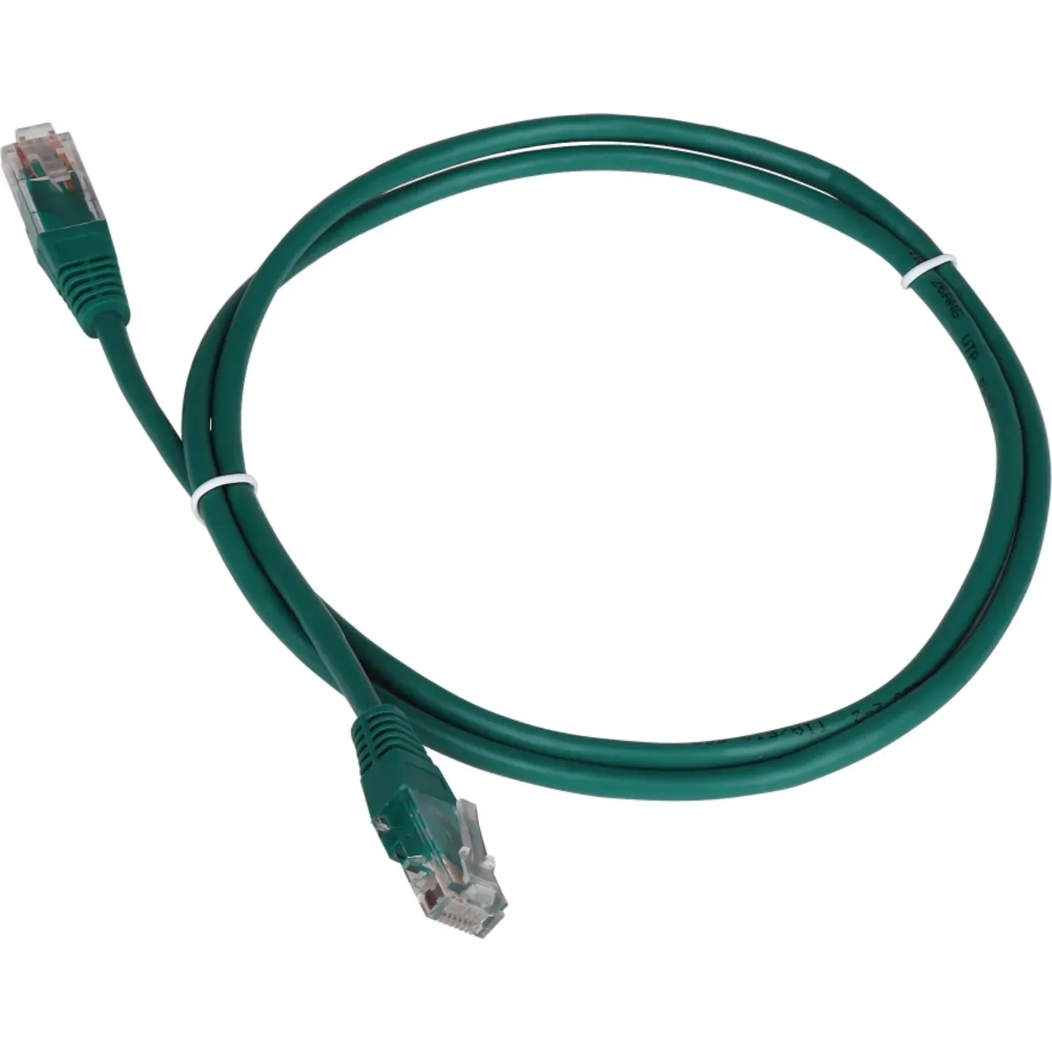 Патч-корд TWT TWT-45-45-0.15-GN UTP кат.5e, 0.15 м, зеленый