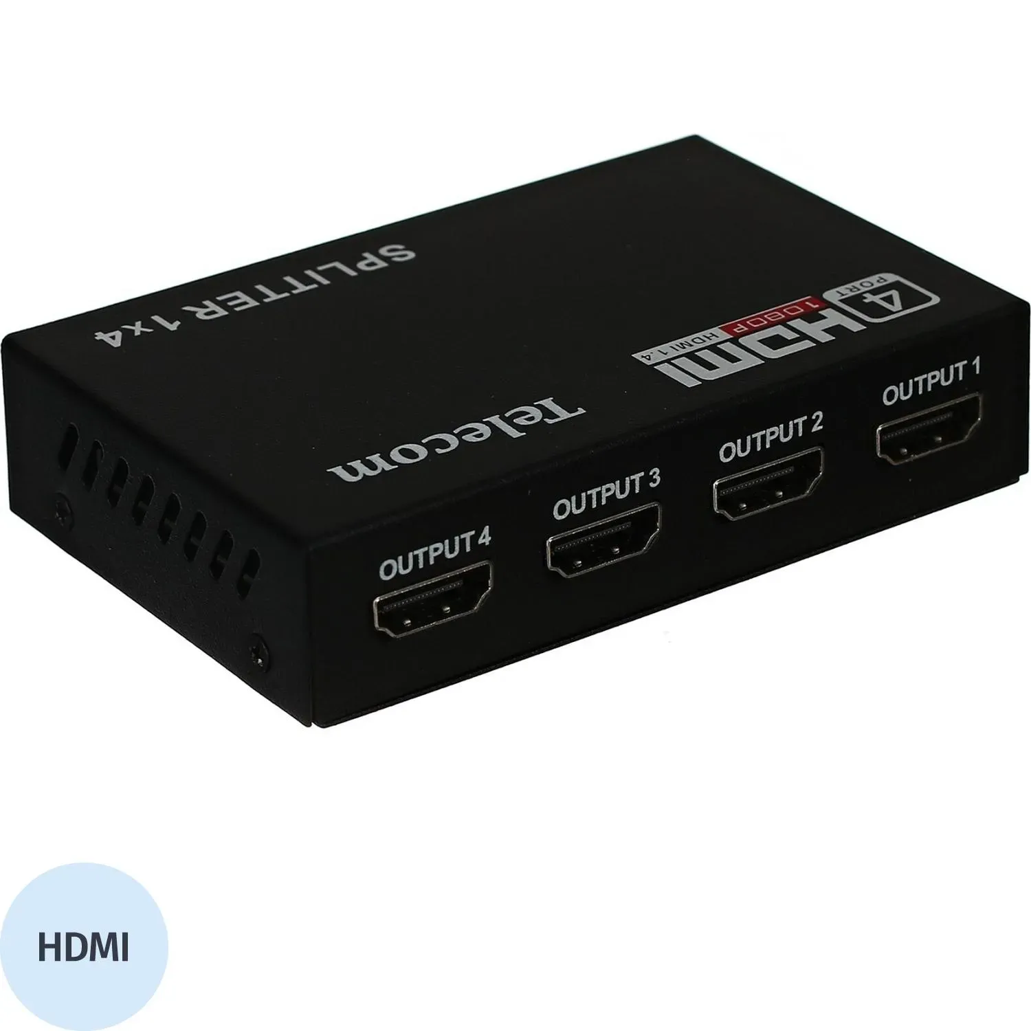Разветвитель HDMI 1=>4 , каскадируемый , 1.4v+3D Telecom <TTS5020