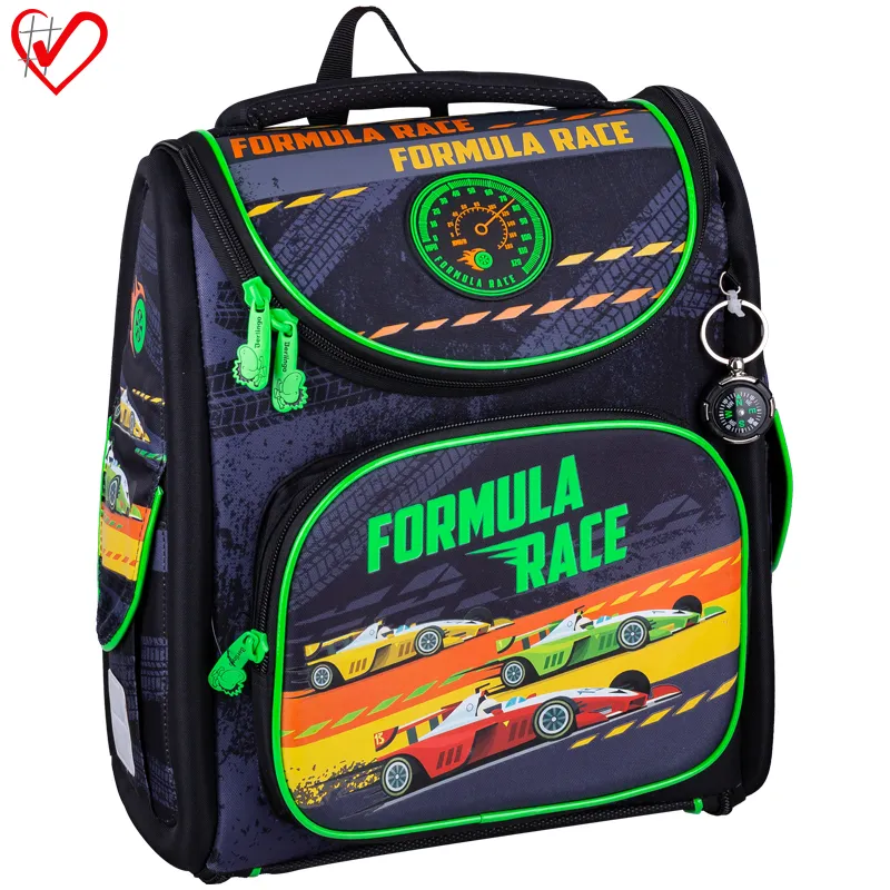 Ранец с наполнением Berlingo Ultra Compact "Formula race" 35*30*15см, 1отд.,3 карм.,анатомич. спинка