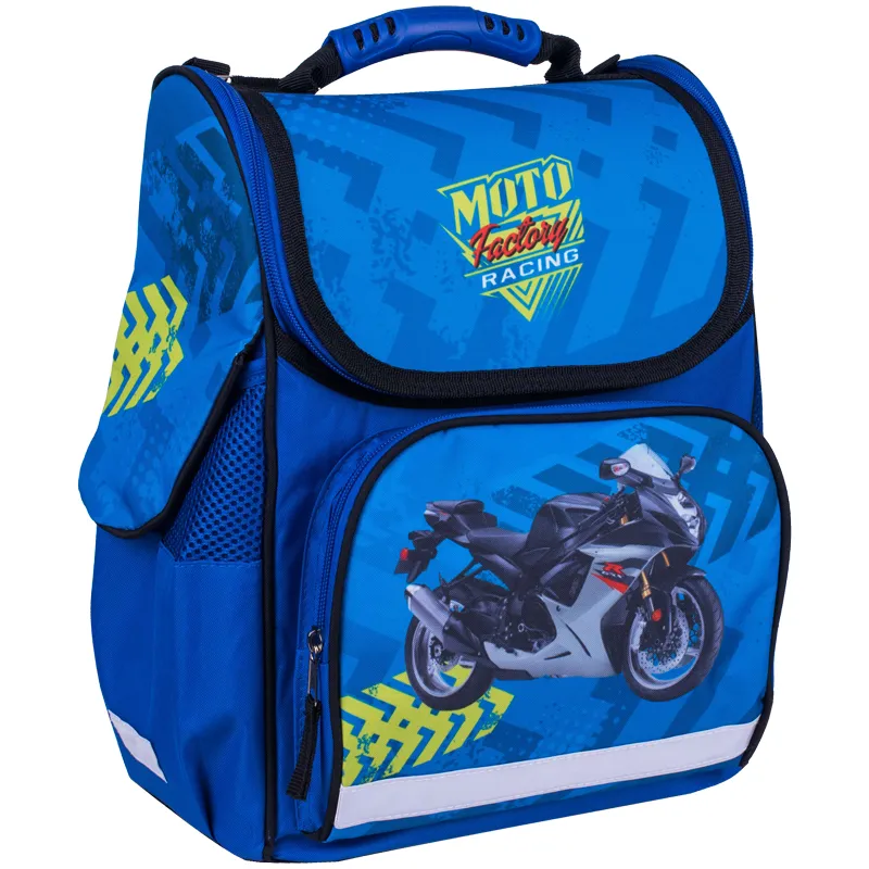 Ранец ArtSpace Junior "Moto" 37*28*21см, 1 отделение, 3 кармана, анатомическая спинка