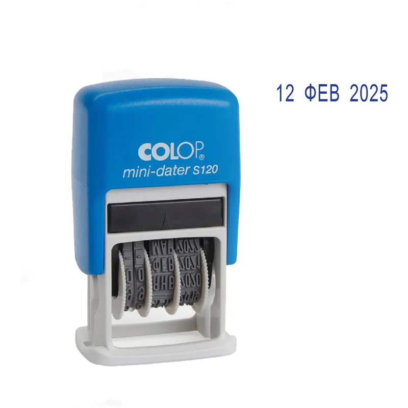 Датер ленточный Colop, пластик, 1стр., 3,8мм, блистер