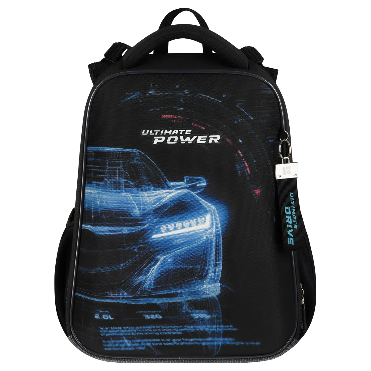 Ранец Berlingo Expert "Ultimate power" 37*28*16см, 2 отделения, 2 кармана, анатомическая спинка
