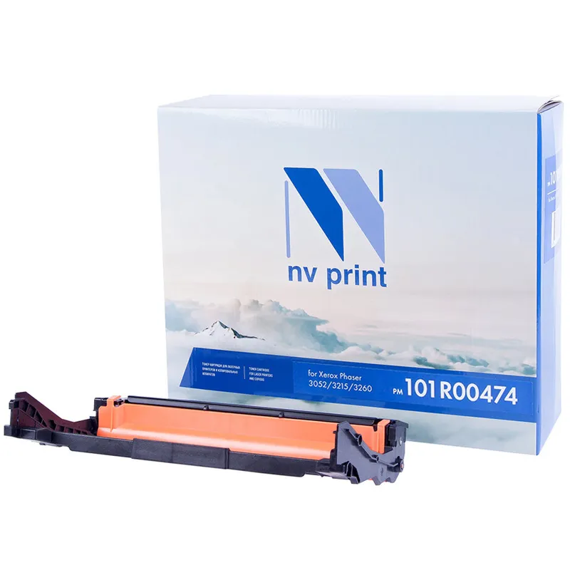 Барабан совм. NV Print NV-101R00474 DU для Xerox 3260DNI/3052/3215DI/3260DI/3225DNI (10000стр.)