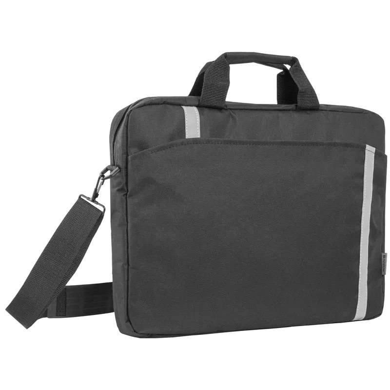 Сумка для ноутбука 15"-16" Defender Shiny, полиэстер, черный, 390*285*40мм