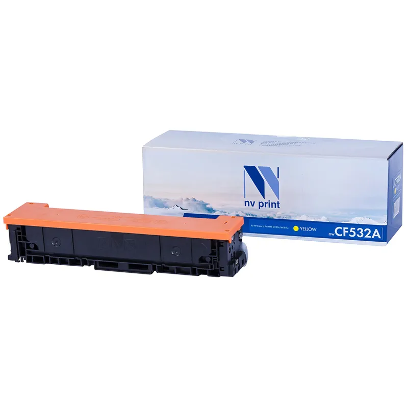 Картридж совм. NV Print CF532AY желтый для HP Color LaserJet Pro M180n/M181fw (1100стр.)
