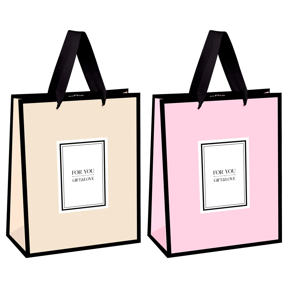 Пакет подарочный 18*23*10см MESHU "Boutique", матовая ламинация