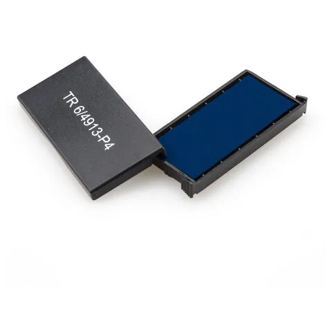 Подушка сменная 59х23 мм, синяя, для Trodat 4913P4, 171100060