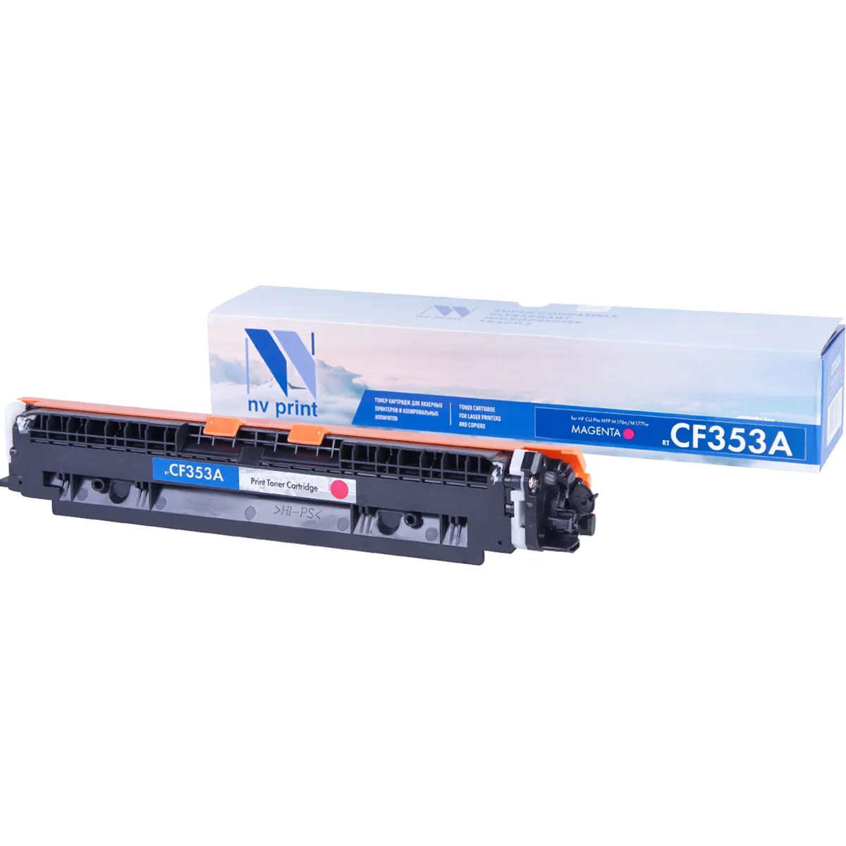 Картридж совм. NV Print CF353A пурпурный для HP LJ MFP 153/M176/M177 (1000стр.) (ПОД ЗАКАЗ)