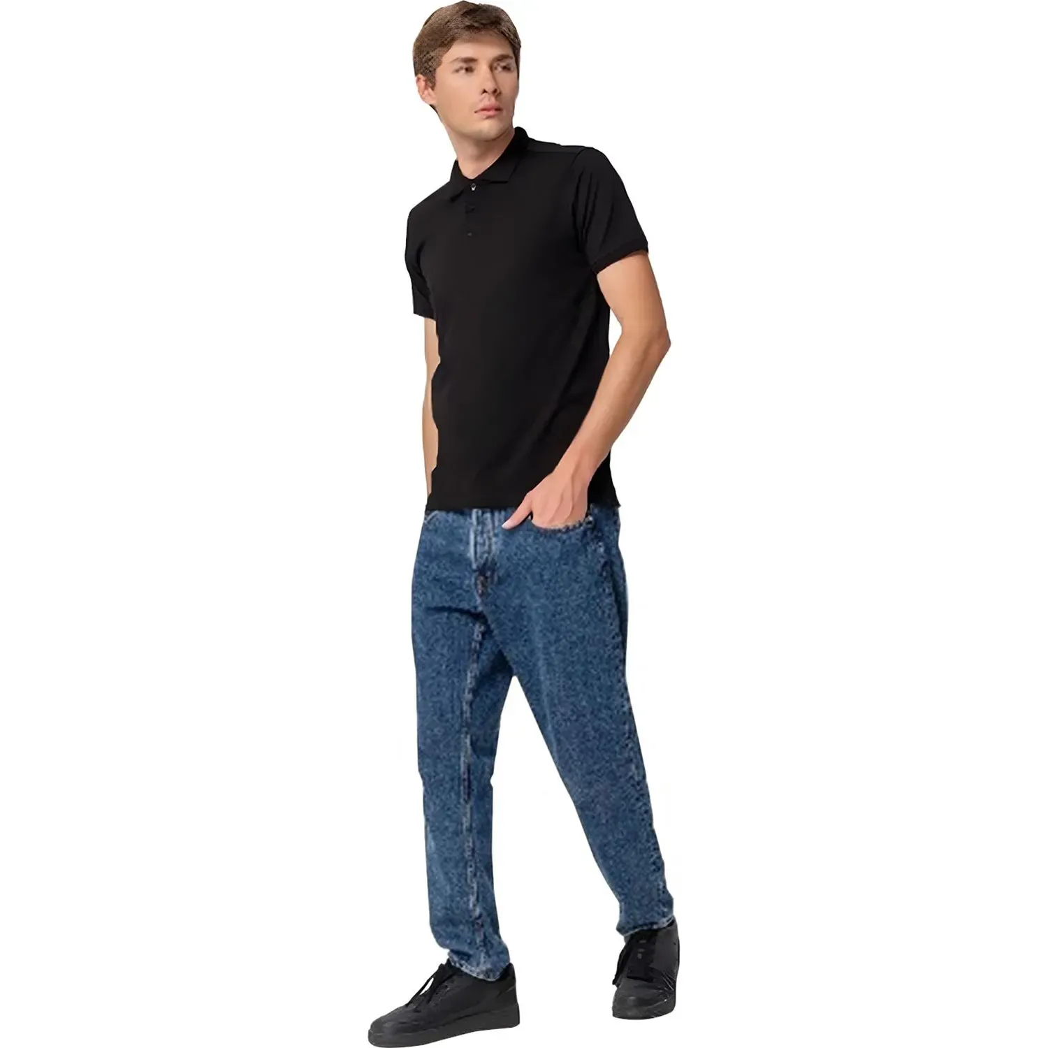 Рубашка поло Virma Stretch черн.S