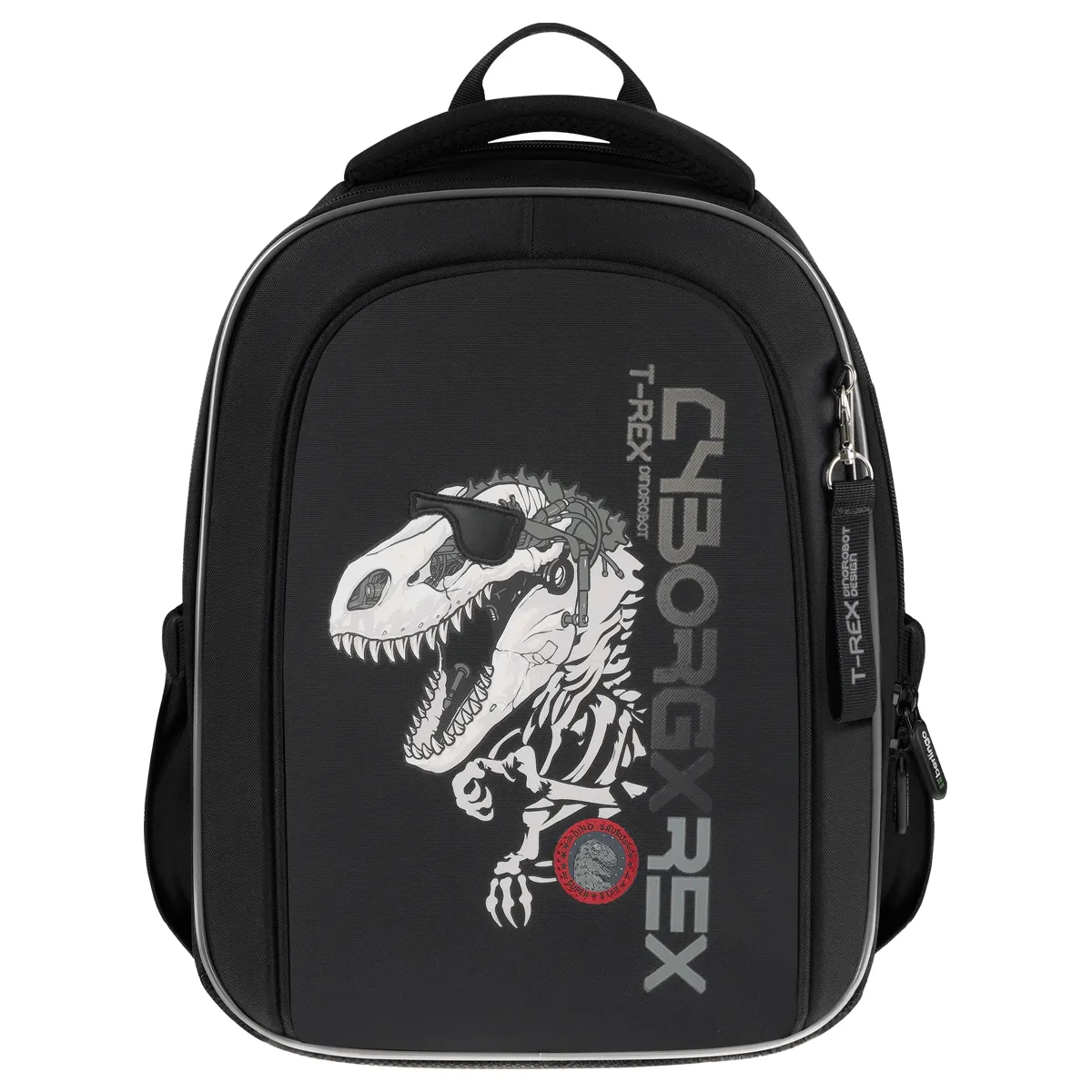 Ранец Berlingo Expert Next "T-REX" 37*28*15см, 2 отделения, 2 кармана, анатомическая спинка