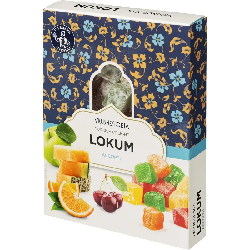 Рахат-лукум Куш-Лукум Vkusnotoria ассорти, 250г