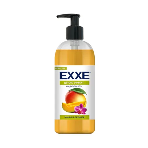 Мыло жидкое 500 мл EXXE BODY SPA ДЕТОКС ЭФФЕКТ "Манго и Орхидея", С0007524