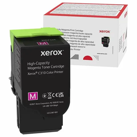 Картридж лазерный XEROX (006R04370) C310/C315, пурпурный, ресурс 5500 стр, ОРИГИНАЛЬНЫЙ