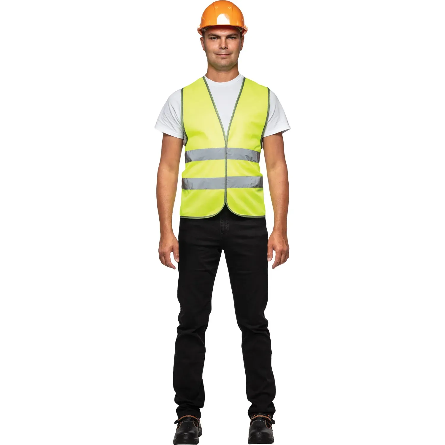 Жилет сигнальный Тип1Е, цв.лимон.(р.4XL-5XL/64-70)
