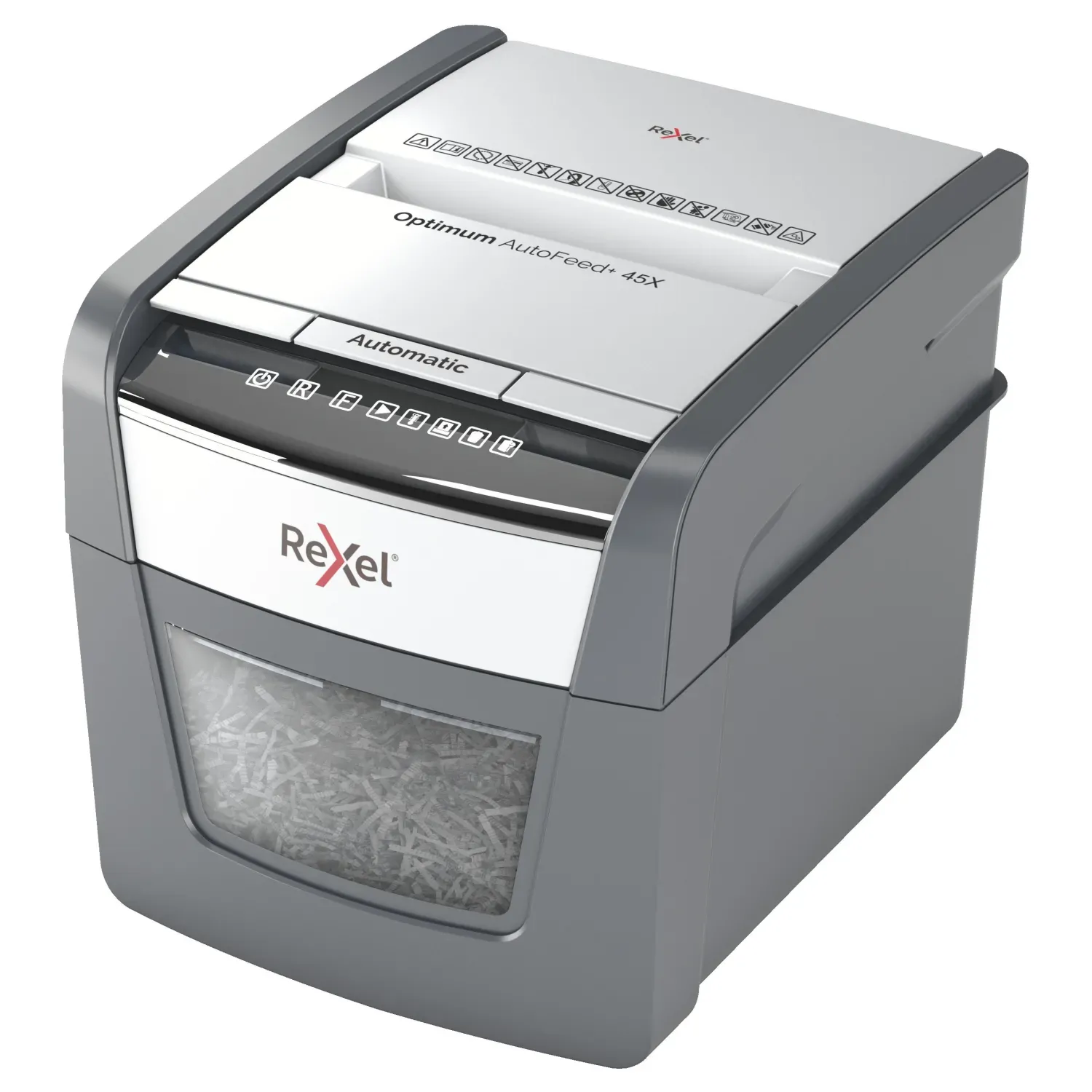 Шредер (уничтожитель) Rexel Optimum AutoFeed+ 45X 4ур.секр.,45лист,20л