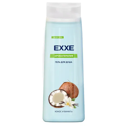 Гель для душа 400 мл EXXE BODY SPA АРОМАТЕРАПИЯ "Кокос и ваниль", С0007593