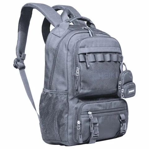 Рюкзак HEIKKI FUSION (ХЕЙКИ) универсальный, отделение для ноутбука, с КОШЕЛЬКОМ, лаванда, 44х31х14 см, 273865